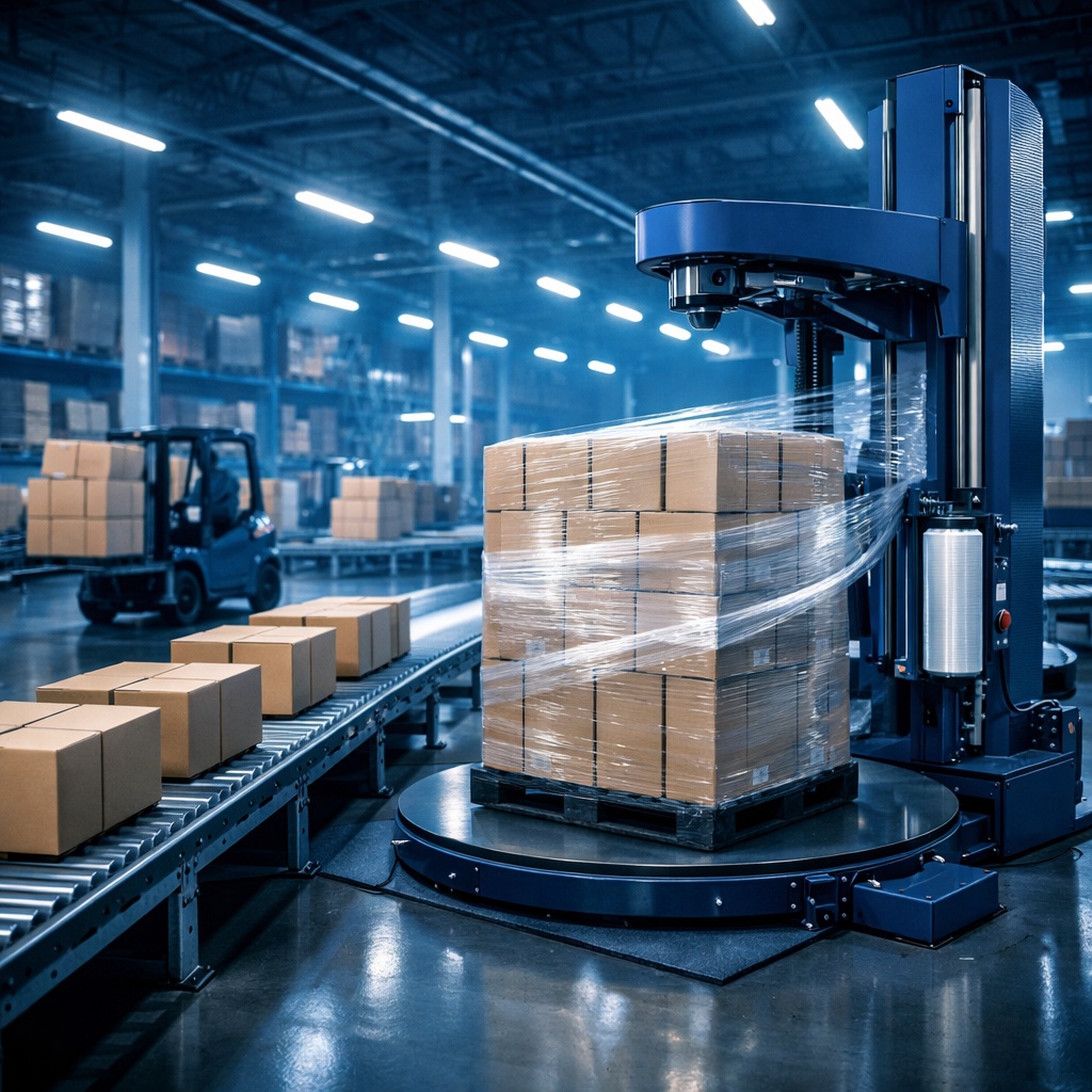 Paragon Films stretch film used for pallet stabilization and load containment